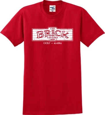 The Brick Tavern 1889 Cicely Alaska Unisex T-Shirt (S-5X) - Image 1 of 2