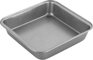 Chef Aid 20cm Non-stick Square Cake Tin, carbon steel cake pan Baking bakes - Picture 1 of 3