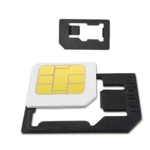 ADAPTER CARD KIT NANO ADATTATORI 3in1 MICRO SIM PER SMARTPHONE IPHONE SAMSUNG wa - Zdjęcie 1 z 9