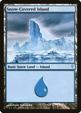 MTG Snow-Covered Island Coldsnap Lightly Played Foil