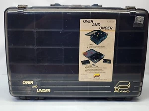 Vintage Hard to Find Plano Over And Under Tackle Box # 1257 - Picture 1 of 6