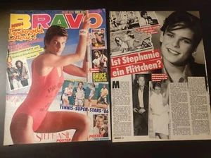 PRINCESS STEPHANIE Monaco 80s Great German Clippings Articles S570 - Picture 1 of 1