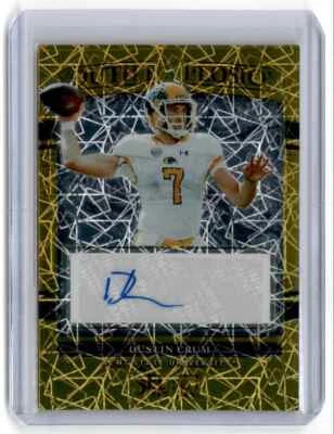 2022 Select Youth Explosion Signatures Gold Lazer Prizm Dustin Crum RC Auto - Image 1 of 2