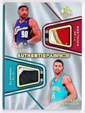 2007-08 SP Game Used Drew Gooden & Tyson Chandler Fabrics Dual Patch #AFD-WC /50