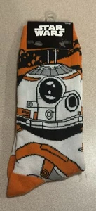 Zapato Calcetines Loot Crate Disney Star Wars BB-8 Para Hombre Talla 6-12 NUEVO - Imagen 1 de 2