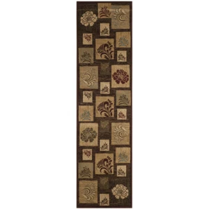 SAFAVIEH Lyndhurst LNH554-2591 Brown / Multi Rug - Picture 1 of 16