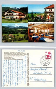 Seiser Alm Bernau AK Vintage Almhütte Bergblick Speisesaal - Bild 1 von 1