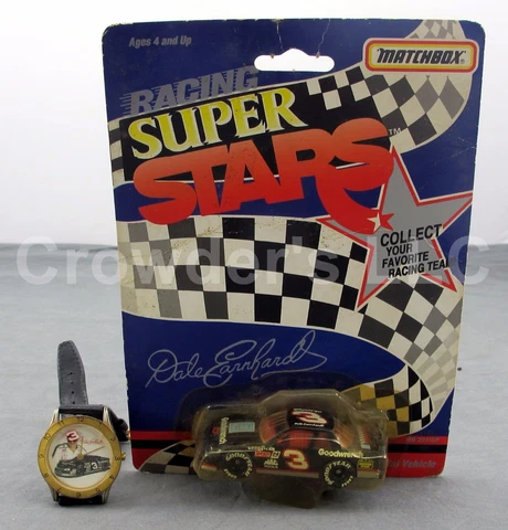 Matchbox Racing Super Stars Dale Earnhardt 3 Car Sportivi Stainless Steel Watch Cover