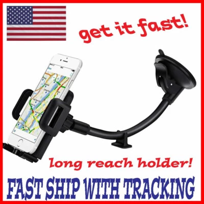 Soporte para montaje en parabrisas de coche GPS para teléfono celular universal 360°  Foto 1 de 4