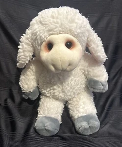 24k Knödel 1991 Polar Puff Lamm Plüsch Schaf Lambington weiß flauschig 16 Zoll Bauernhof - Bild 1 von 16