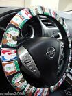 Handmade Steering Wheel Cover NBA Boston Celtics Basketball