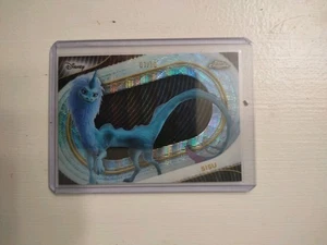 2025 Topps Cromo Disney Sisu REFRACTOR ONDA NEGRA 07/10 RAYA - Imagen 1 de 2