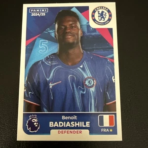 Pegatina Oficial Benoit Badiashile Chelsea Panini 2024/25 #177 - Imagen 1 de 2