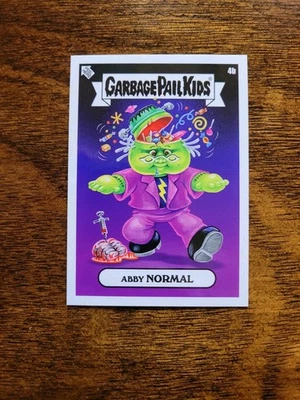 2025 Garbage Pail Kids Oh The Horrorible Wave 4 Ssp ABBY NORMAL 4b - Image 1 of 2