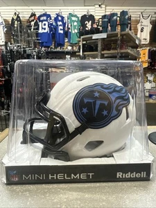 Mini casco Riddled NFL Speed Tennessee Titans blanco - Imagen 1 de 5