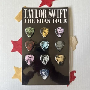 Taylor Swift The Eras Tour Guitar Picks Set Of 10 New! - Picture 1 of 3