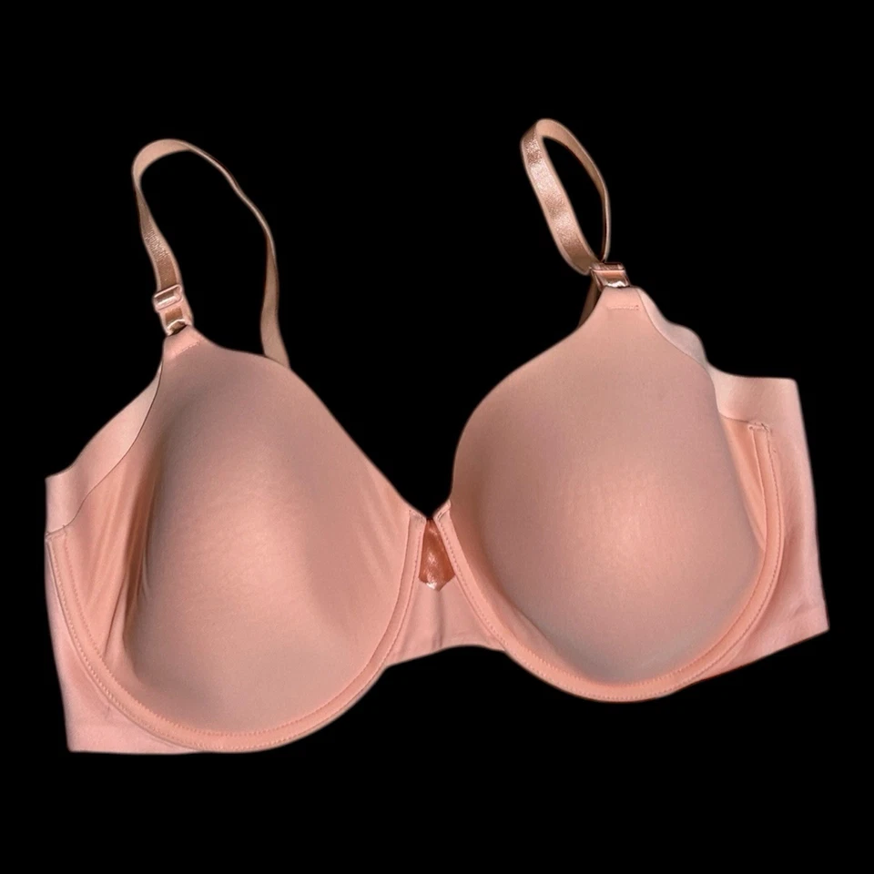 Olga Suavizante con Aros Cobertura Completa Suave Transpirable Naranja-Melocotón Talla 42D Foto 1 de 3