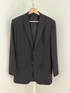 Jil Sander black light virgin wool blazer jacket Made in Italy EU46 US36 damaged - Picture 1 of 5