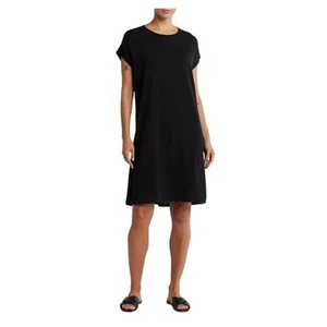 Eileen Fisher Shift Dress 100% Extra Fine Merino Wool NWT $328 Size Large 14-16 - Picture 1 of 10