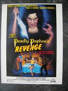 DEADLY DAPHNE'S REVENGE / SYNOPSIS TROMA INC. /RICHARD GARDNER - Foto 1 di 2
