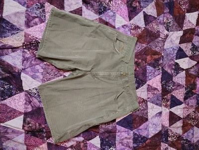 Pantalones Cortos De Colección WALLS Carpintero Lona Para Hombres 36 Verde Oliva Y2K Sueltos Años 90 Foto 1 de 4