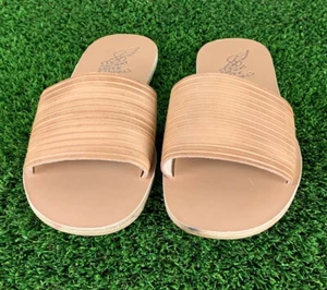 🔥Antike Griechische Sandalen Herren Leder Sandalen Gr. 42 | US 9 - Bild 1 von 8