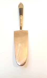 Vintage Siam Sitting Buddha Cake Pie Slice Server Brass w/Black Wood Handle - Picture 1 of 4