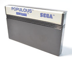 Populous Master System Sega Game  PAL original rétrogaming