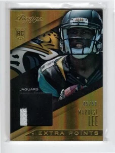 2014 Prestige Rookie Jumbo Jerseys Patch Extra Points Gold #ML Marqise Lee /50 - Picture 1 of 1