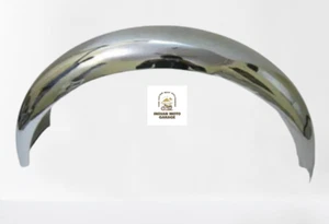 FIT FOR BSA GOLD STAR REAR CHROME STEEL MUDGUARDS - Picture 1 of 3