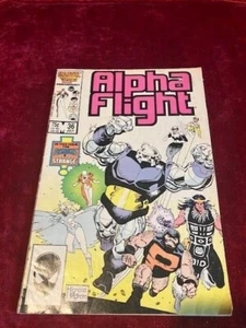 ALPHA FLIGHT COMIC 1986 36 JULY IN GOOD CONDITION - Picture 1 of 1