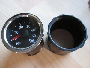 Navistar International LoneStar 3768410C1 Turbo Boost Gauge 0-50psi #M149QY - Picture 1 of 6