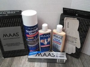 MAAS A FINE POLISHING CREAM KIT,  (4/UNITS) BUNDLE (READ) - Picture 1 of 5