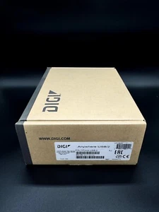 Hub concentrateur d'E/S à distance Digi Anywhere USB 2 G2 AW-USB-2 50001689-01 avec alimentation - Photo 1/4