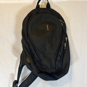 Timberland Backpack Travel Hiking School Everyday Black Y2K Side Sling - Picture 1 of 11