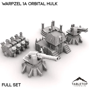 Warpzel 1A Orbital Hulk - Wargaming Ork Terrain - Picture 1 of 10