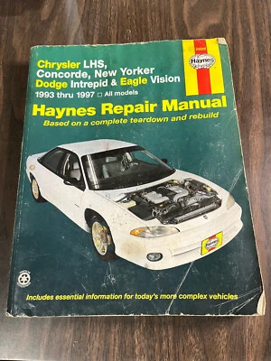 Manual de reparación de automóviles Haynes Chrysler LHS, Concorde Dodge Eagle 1993-97 25025 Foto 1 de 2