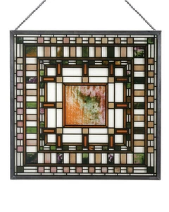 Frank Lloyd Wright D. D. Martin House Skylight Stained Glass Gift - Picture 1 of 1