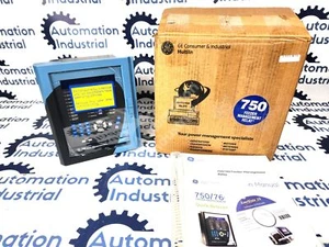 750-P5-G5-S5-HI-A20-R-E Feeder Mgmt Relay by GE Multilin New Surplus Factory Pkg - Picture 1 of 4