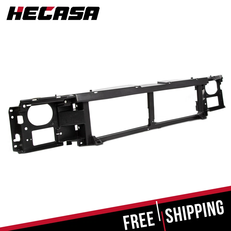Header Panel For 1992-1997 Ford F-150 F-250 F-350 Grille Headlight Mount Panel Foto 1 de 4