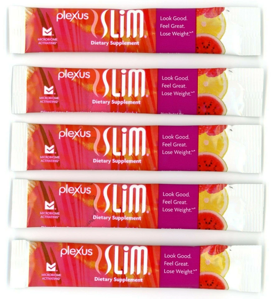 PLEXUS SLIM ROSA BEBIDA 5 PAQUETES INDIVIDUALES FÓRMULA ACTIVADORA MICROBIOMA SELLADO Foto 1 de 1