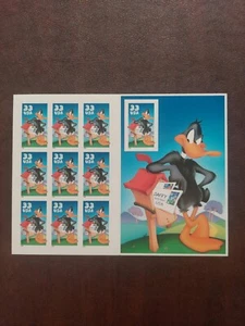 Scott#3306 & Scott#3307, Two 33 Cent Daffy Duck Sheets, MNH, VF - Picture 1 of 4