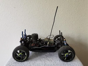 Ofna JR 135 Nitro Engine Rc Car 1/8 Buggy Monster Truggy 1/10 For Parts Repair - Picture 1 of 22