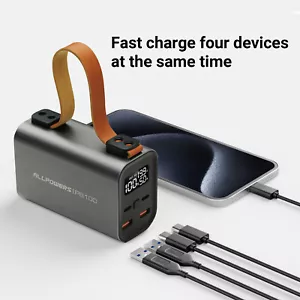 24000mAh PB100W Cargador Portátil Batería Externa para Portátil iPad Teléfono - Imagen 1 de 12