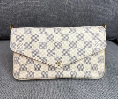 Louis Vuitton pochette Felicie damier azur CLUTCH - Image 1 of 4