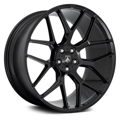 Asanti ABL-27 DYNASTY Wheels 22x9 (40, 5x108, 72.56) Black Rims Set of 4 — 第 1/3 张图片