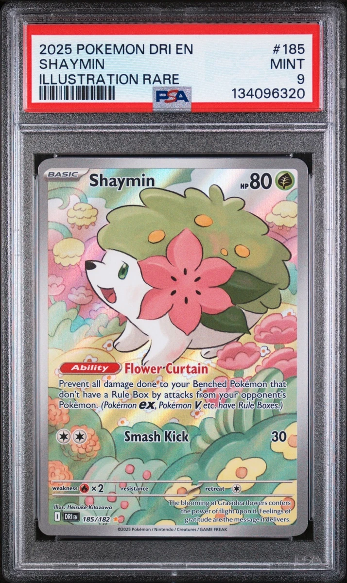 Shaymin Pokémon TCG Professional Sports Authenticator (PSA