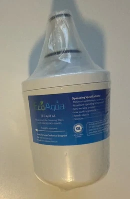 Водяной фильтр для холодильника Eco Aqua EFF-6011A совместим с Samsung, запечатанный - Изображение 1 из 2