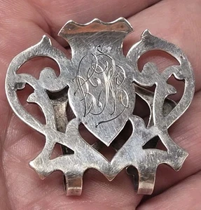 Vintage Antique Sterling Money Clip / 11 Grams - Picture 1 of 5
