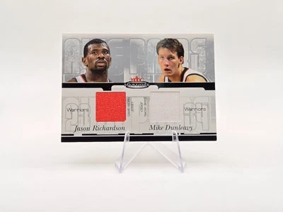 Parche doble Jason Richardson Mike Dunleavy 2003-04 Fleer Mystique SP/350 Foto 1 de 2